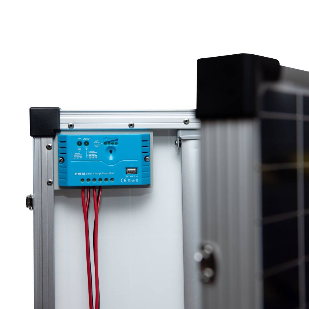 Преносим соларен сгъваем панел (куфар) 160W 12V - Image 3
