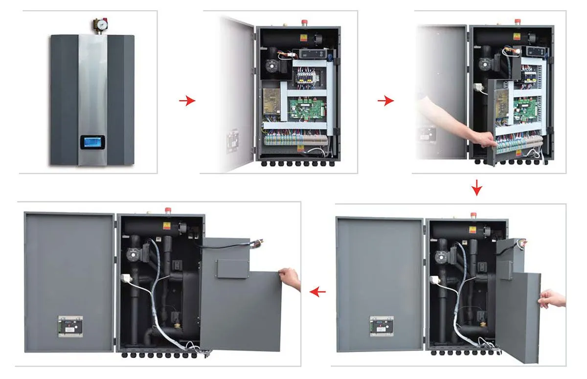 Трифазна инверторна термопомпа въздух-вода Crystal Aqua Aura II 15S, 15 kW - Image 4