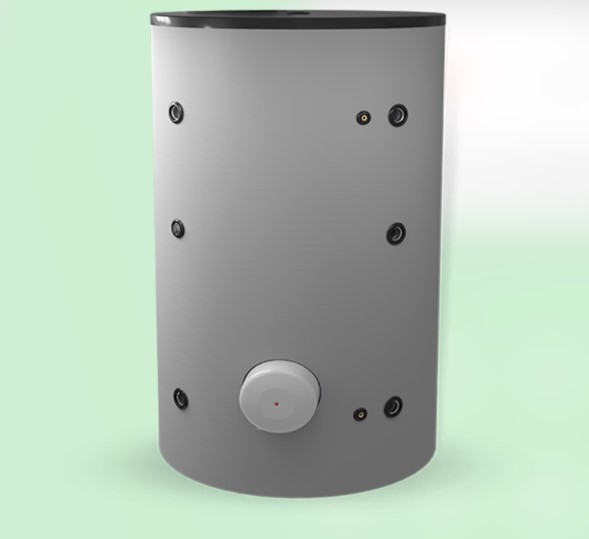 Буферен съд 1500 литра ЕЛДОМ, емайлиран водосъдържател.