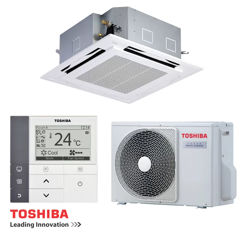 Инверторни климатици TOSHIBA, професионални касетъчни RAV-SM.MUT-E + RAV-SM.АTP-E