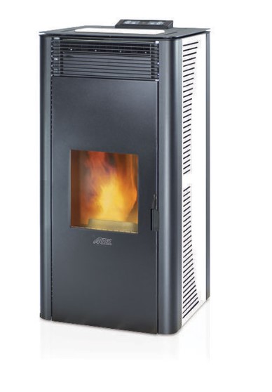 Италианска пелетна камина с водна риза MAJOLICA THERMO XXL 28 - Image 2