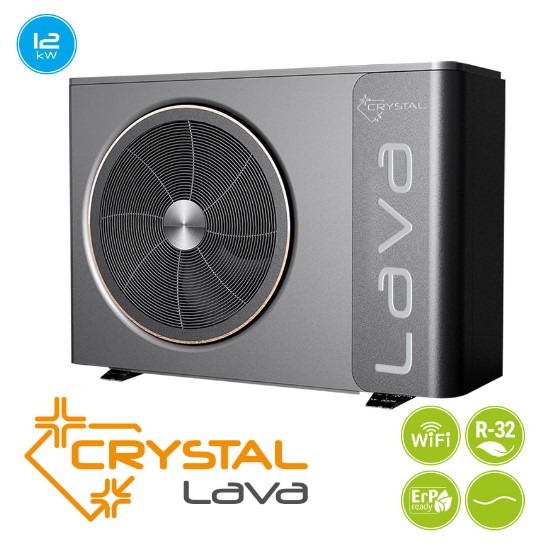 Термопомпа въздух-вода, моноблок Crystal LAVA 9 kW - Image 2