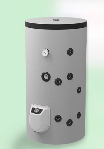 Комбиниран бойлер за подов монтаж 150 литра 1 серпентина, ел. управление емайлиран водосъдържател, 3 kW