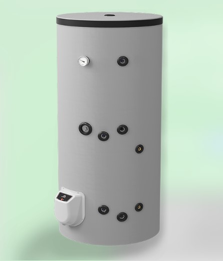 Комбиниран бойлер за подов монтаж 150 литра с 1 серпентина 0 kW, неръждаем водосъдържател