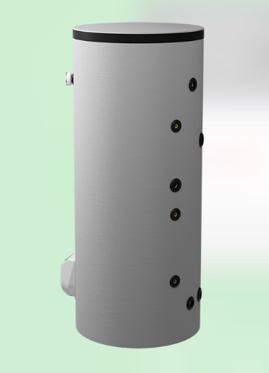 Комбиниран бойлер за подов монтаж 300 литра, 1 двойна серпентина, емайлиран водосъдържател, 0kW