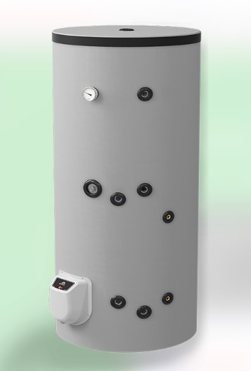 Комбиниран бойлер за подов монтаж 300 литра, 1 серпентина, неръждаем водосъдържател, 0 kW