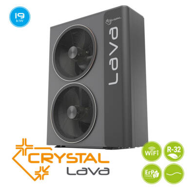 Термопомпа въздух-вода, моноблок Crystal LAVA 19AM