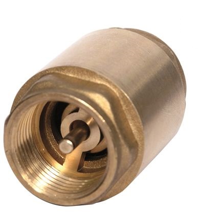 Възвратен вентил пружинен с месингов диск 1/2''