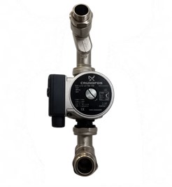 Смесителна група Giacomix с помпа Grundfos 25/6 – 130 mm (Made in Italy)