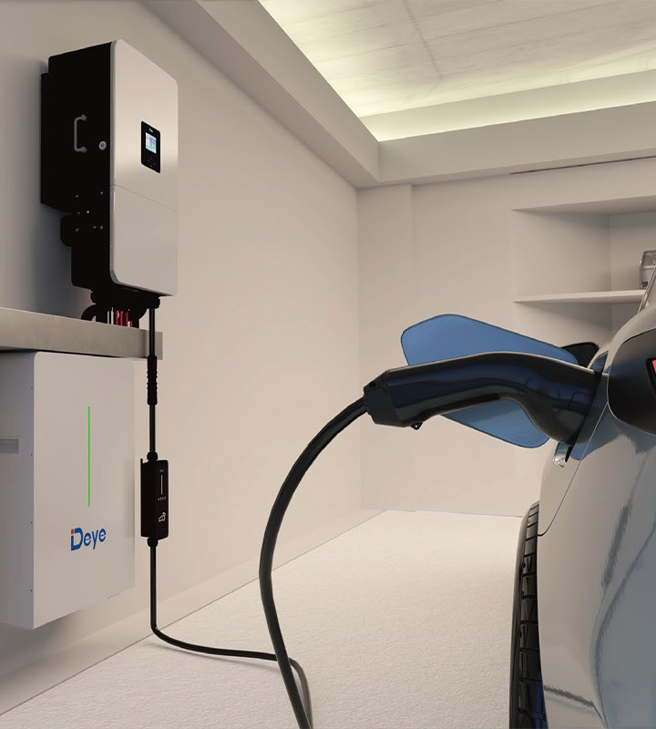 Зарядна станция за електромобил Deye 22kW Smart EV Charger SUN-EVSE22K01-EU (Wallbox)