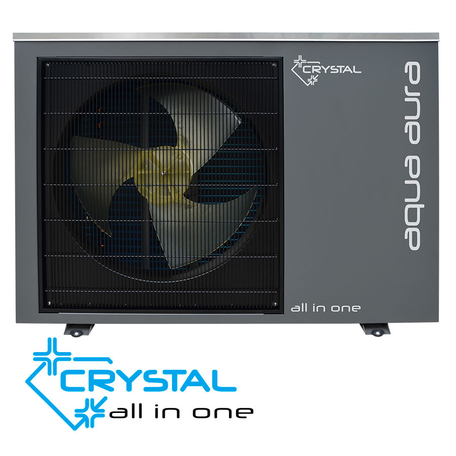 Инверторна термопомпа въздух-вода Crystal Aqua Aura II 6S All-In-One 250 – монофазна - Image 5